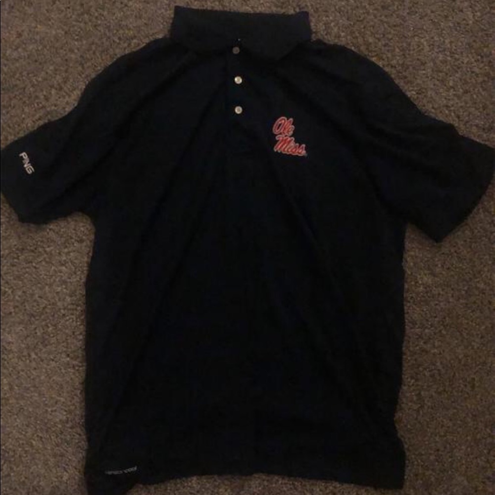 Ole Miss Golf Polo (Large)